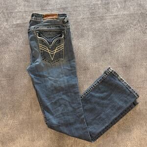 Vigoss Y2k Embroidered Bootcut Jeans